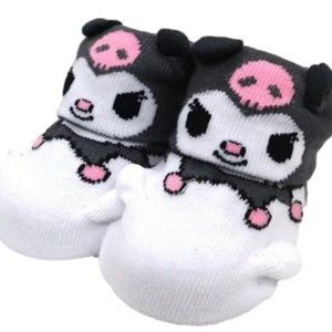 Sanrio Newborn Non-Slip Kuromi Baby Socks 0-9 month